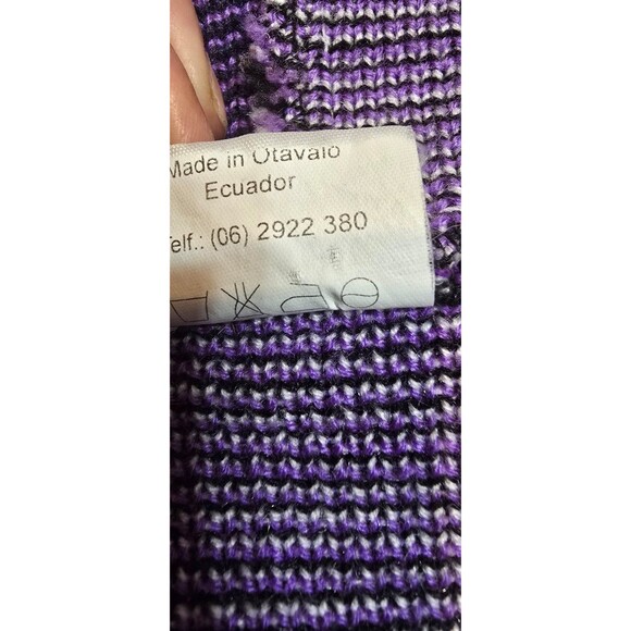 RARE UNISEX hooded full zipper native theme wolf jacket coat - Picture 9 of 9